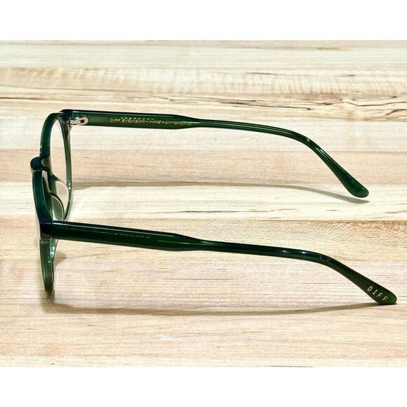 Diff Eyewear Green Frames. Style: GR-CL60. - Picture 2 of 8